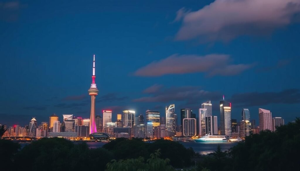 Auckland skyline