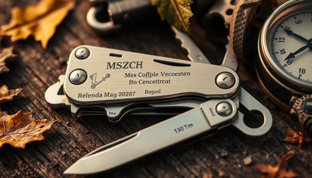 Engraved multi-tool