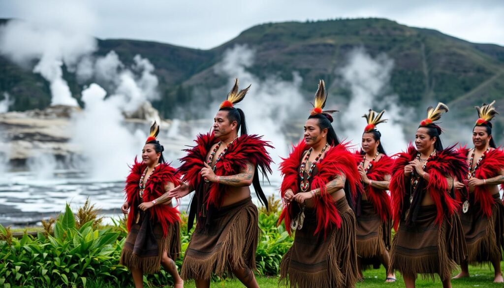 Maori cultural performance