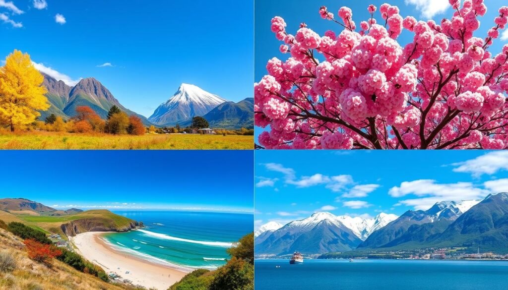 New Zealand attractions by season