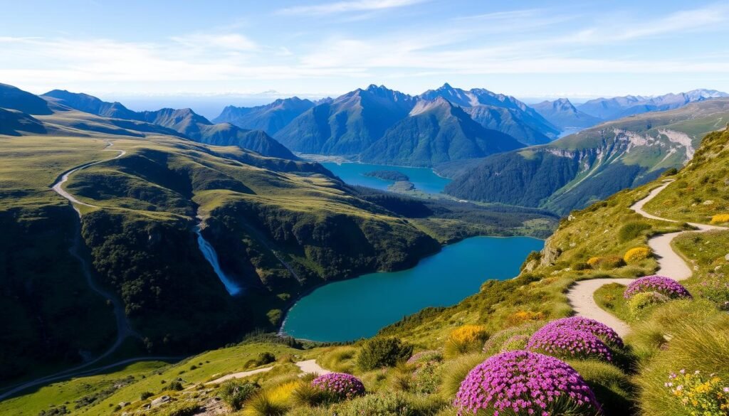 New Zealand hiking trails