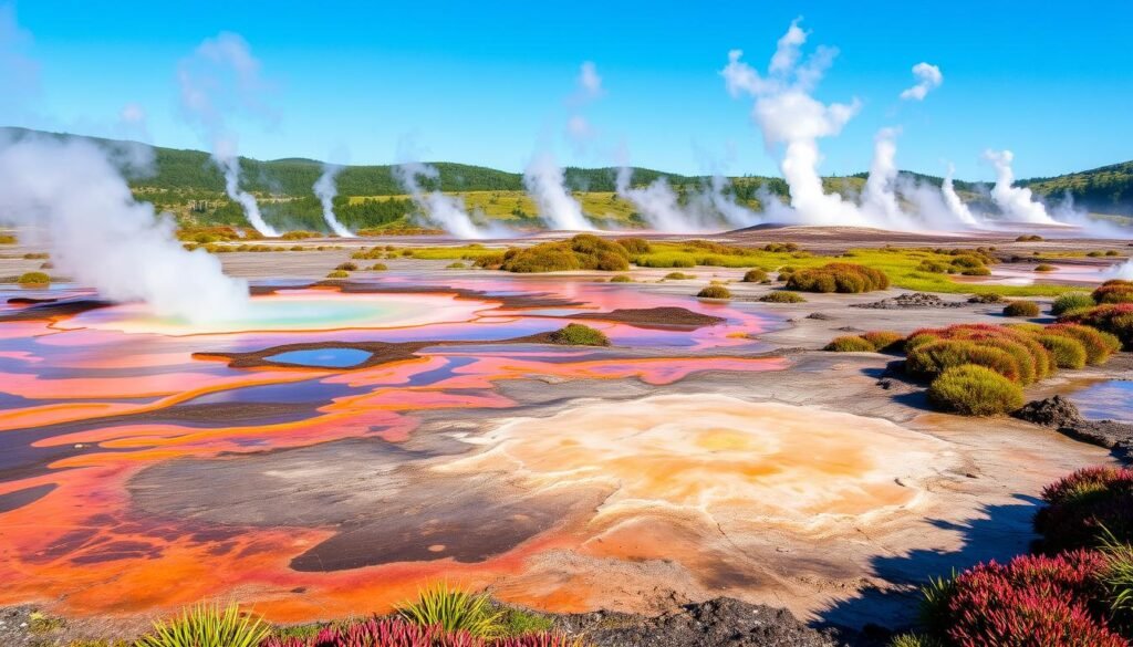 Rotorua geothermal activity