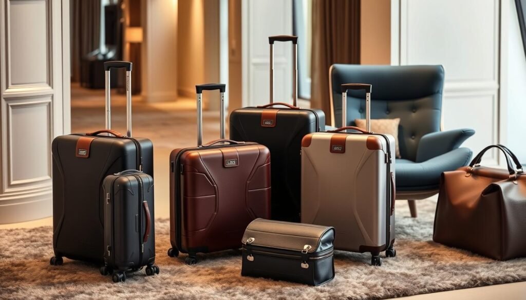 premium luggage sets and cases