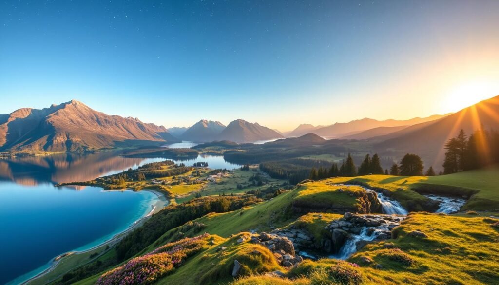 scenic New Zealand landscapes