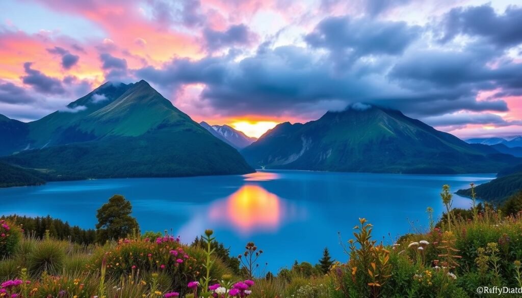 scenic New Zealand landscapes