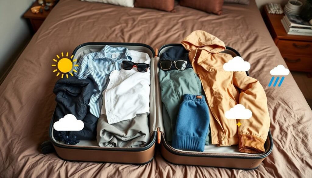 weather-based packing