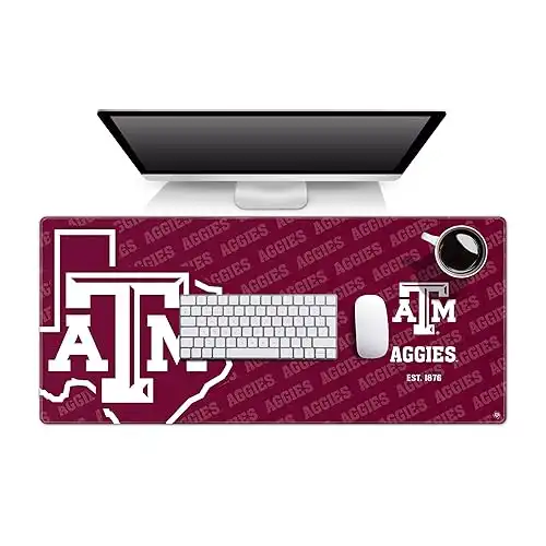 YouTheFan NCAA Texas A&M Aggies Logo Series Desk Pad